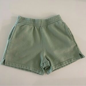 Reformation Celadon Brooks Classic Sweat Shorts